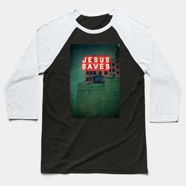 Jesus Saves Baseball T-Shirt by wonderwoman0317